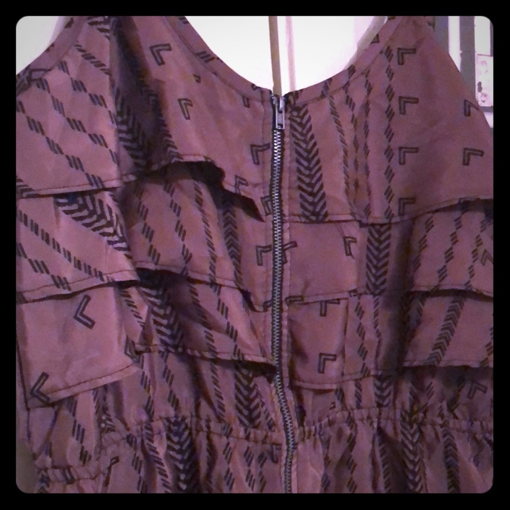 Xhilaration dress, brown and black size XXL